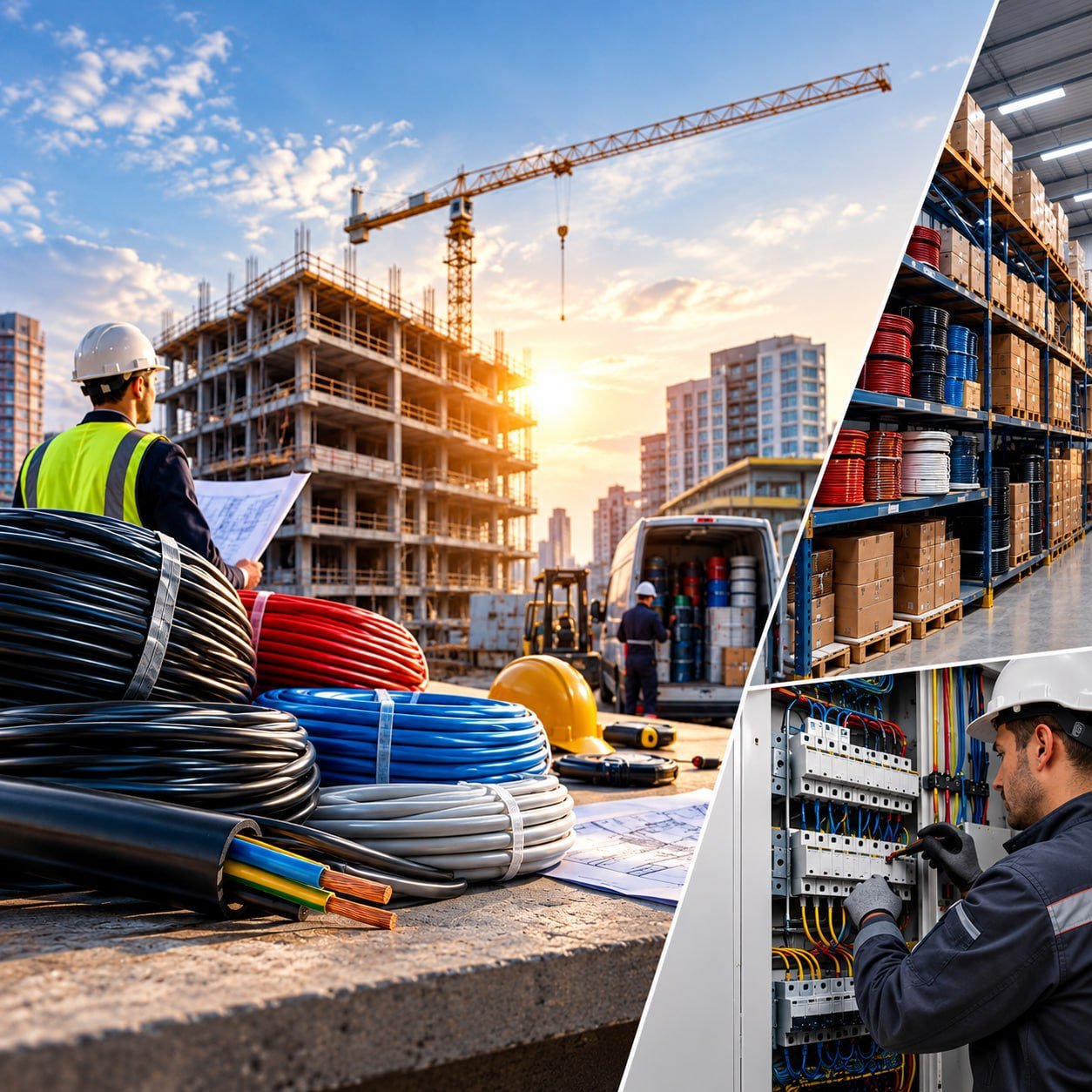 How to Choose Electrical Cable for Projects: Stock Availability, Load Capacity, and Fast Delivery